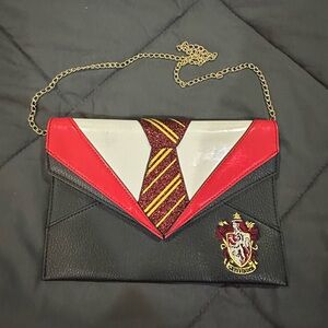Gryffindor Themed Clutch with Chain